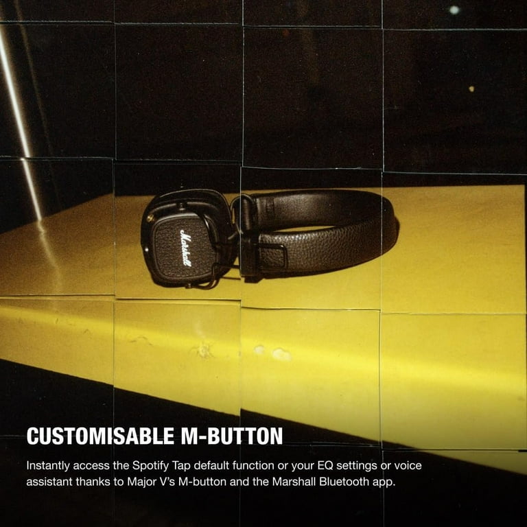 Marshall Major V On-Ear Bluetooth Headphones, Wireless, Foldable