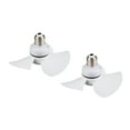 thumbnail image 4 of Esquirla Ceiling Fan No Light Creative Socket Fan for Living Room Dining Room Kitchen, 4 of 8
