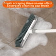 Kezqiaxn Floor Brush Scrubber with Long Handle Grout Brush Tile Floor
