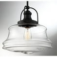 thumbnail image 5 of 60/6759-Nuvo Lighting-Basel-1 Light Pendant-13.75 Inches Wide by 14.63 Inches High-Matte Black Finish, 5 of 8