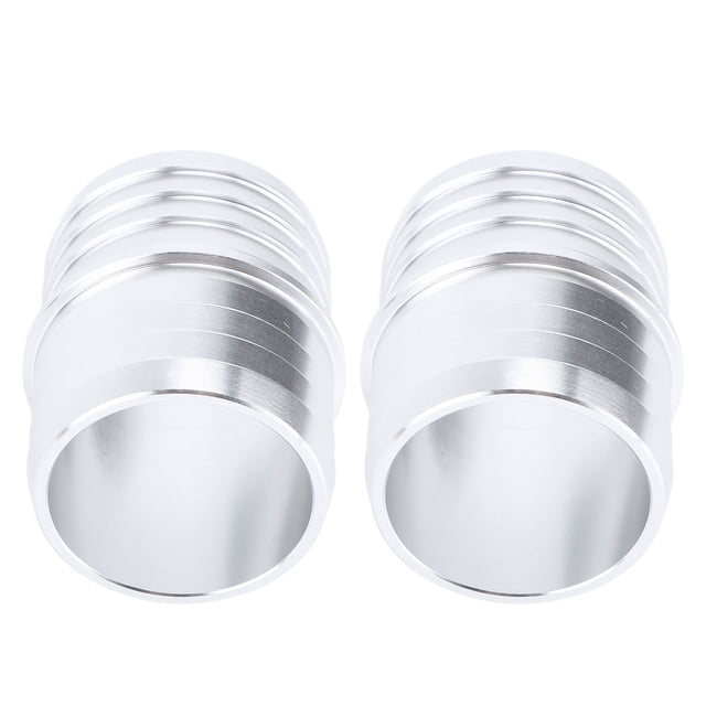 1-1/2 To 1-1/2in Hose Barb Coupler Fitting Adapter, High Strength Radiator Intercooler Repair Mend Adapter Aluminum Alloy for Brake Booster