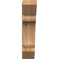 thumbnail image 2 of Ekena Millwork 4"W x 14"D x 18"H Legacy Slat Rough Sawn Bracket, Western Red Cedar, 2 of 4