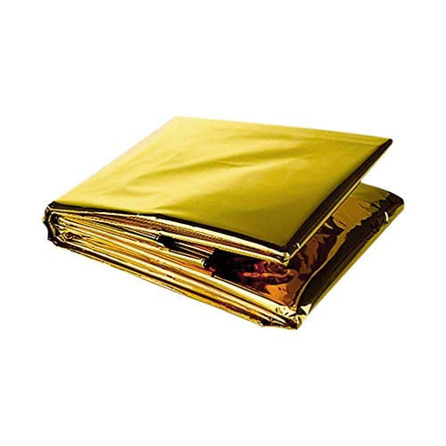 ASA Techmed Emergency Mylar Thermal Blanket, Foil Rescue Space Blanket