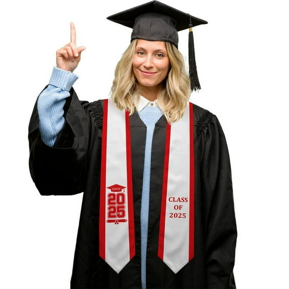 Class Of 2025 Graduation Stole,Gradute Stole Sash 73 Inches,Grad Gifts Idea