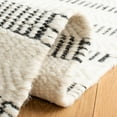thumbnail image 5 of SAFAVIEH Vermont Zahara Striped Area Rug, Black/Ivory, 8' x 10', 5 of 11