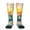 2 Black-2, variant on Xecao Colorful Fishing Boats Print Compression Socks for Both Men And Women for Running, Travel, Flight, Nurse