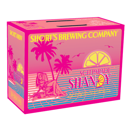 Short's Soft Parade Shandy Ale Beer, 12 Pack, 12 fl oz Cans