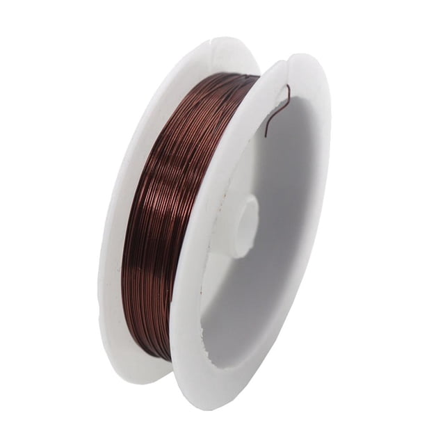 11 Yardas / , Fino, útil, Resistente, Alambre de Hierro , Manualidades de Bricolaje, Alambre de Abalorios, Joyería DIY, Accesorios de - café BLESIY Alambre de metal artesanal