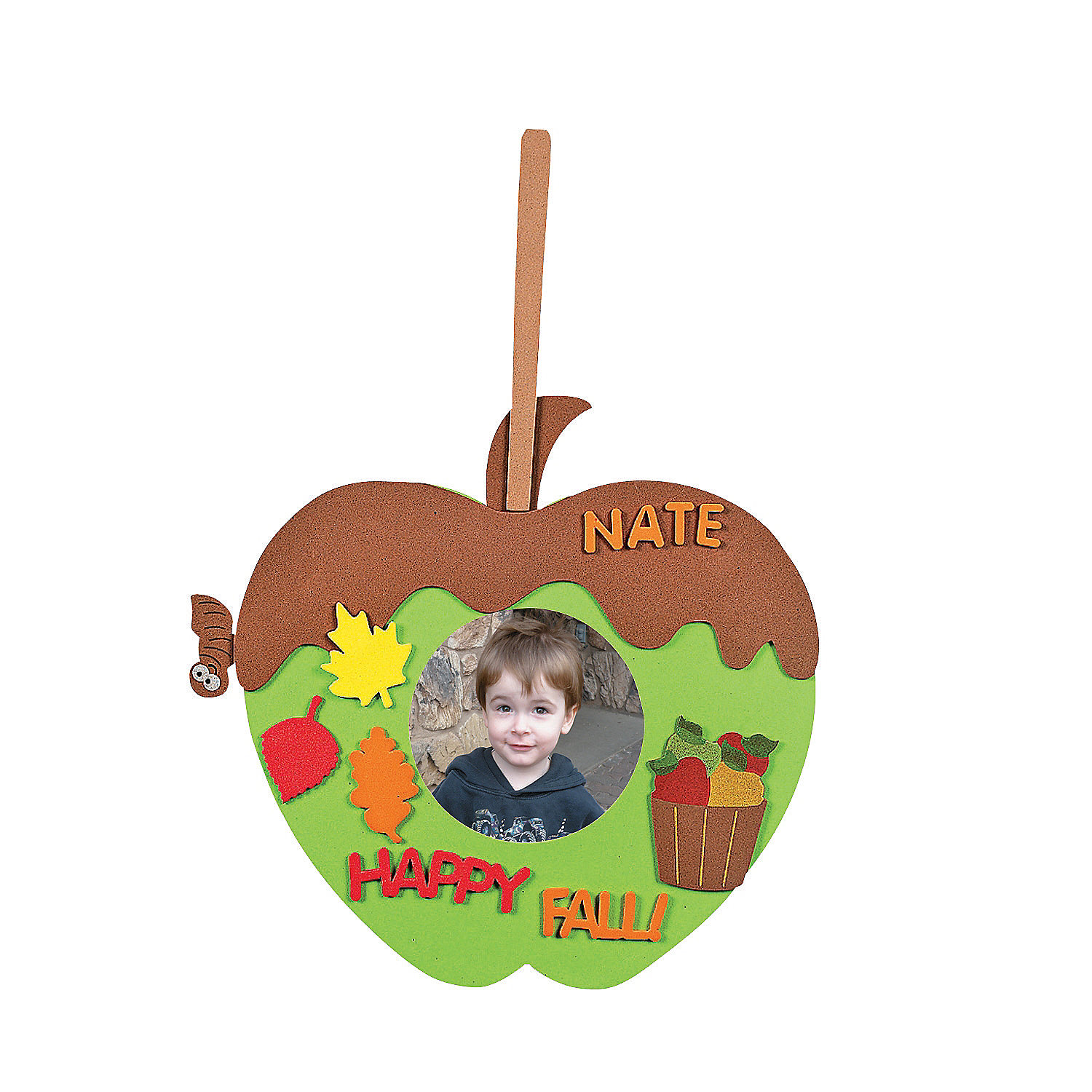 Amazing Apple Foam Frames Craft Kits 24 Pieces