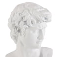 thumbnail image 2 of Home Decor Collection Sterling & Noble Home White Decorative Tabletop Resin Bust Figurine, 2 of 12