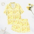 thumbnail image 5 of Women's Two Piece Outfits For Women Short Sleeve V Neck Shorts Set Swimsuits with Shorts for Women Bathing Bikini Suits Women Shorts Suits Girls Bikini Bottoms Bathing Suits with Short Bottoms Jag, 5 of 6