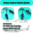 thumbnail image 2 of Steering Wheel Mounted Cruise Control Switch Button Kit, Fit For Honda Civic 2006-2011, Replace #36770-SNA-D12, Cruise Control Switch Replacement-switch+Adapter cable-a pair, 2 of 6