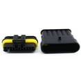 thumbnail image 2 of Wire Connector Plug New Waterproof Electrical Wire Connector Plug 1 2 3 4 5 6 Way Pin For Car Truck, 2 of 8