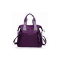 thumbnail image 3 of "Bolso Multifuncional Impermeable Y Antirrobo Para Mujer morada Azul Marino ", 3 of 4