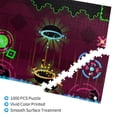 thumbnail image 3 of Lsque Geometry Dash Pattern Picture Puzzle,Wooden 1000 Piece Puzzle,Personalized Jigsaw Puzzles,Family Fun Puzzle,Gift Puzzle(Horizontal style), 3 of 8