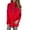 Red, variant on Ediodpoh Women Winter Oversized Cardigans for Women Neck Lapel Long Sleeve Solid Color Coat Red L