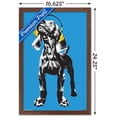 thumbnail image 3 of Keith Kimberlin - Puppy - Modern Weimaraner Pop Art Wall Poster, 14.725" x 22.375", Framed, 3 of 5