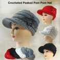 thumbnail image 4 of Wweixi Warm Up In Style With Fashionable Wool Cap For Cold Weather Knitted Hats Knitted Caps Funny Hat Wool Hat Ear Protectors dark grey 1Set, 4 of 6