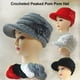 thumbnail image 4 of Guardurnaity Manténgase a la moda y cómodo con un gorro de lana tejido con protectores para los oídos Gorros tejidos Gorros tejidos Sombreros negro, 4 of 6