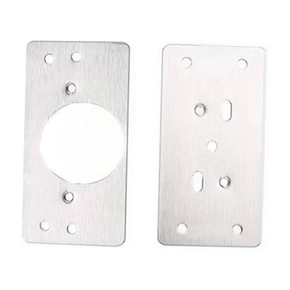 de reparación de bisagras, placas, soporte de placa de fijación de bisagra de gabinete, reemplaza Hardware, placas de bisagra de puerta de armario