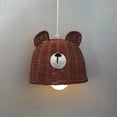 thumbnail image 3 of Cheers US Rattan Lamp Shade for Pendant Lamp Floor Lamp Rattan Basket Chandelier Lamp Shade Light Fixture Rattan Shade for Bedroom Bedside House Reading Living Room Home Hallway Dining, 3 of 7