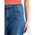 thumbnail image 4 of No Boundaries High Rise Baggy Wide Leg Jeans, 32" Inseam, Women's and Women's Plus Sizes XXS-4X, 4 of 5