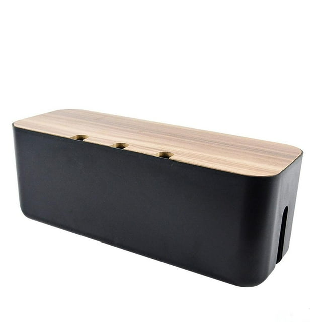 Caja de almacenamiento de cables, cable de alimentación, tablero de enchufe, caja de almacenamiento, concentrador, cable de datos de carga, organizador de toma de corriente, caja de cables, tablero de