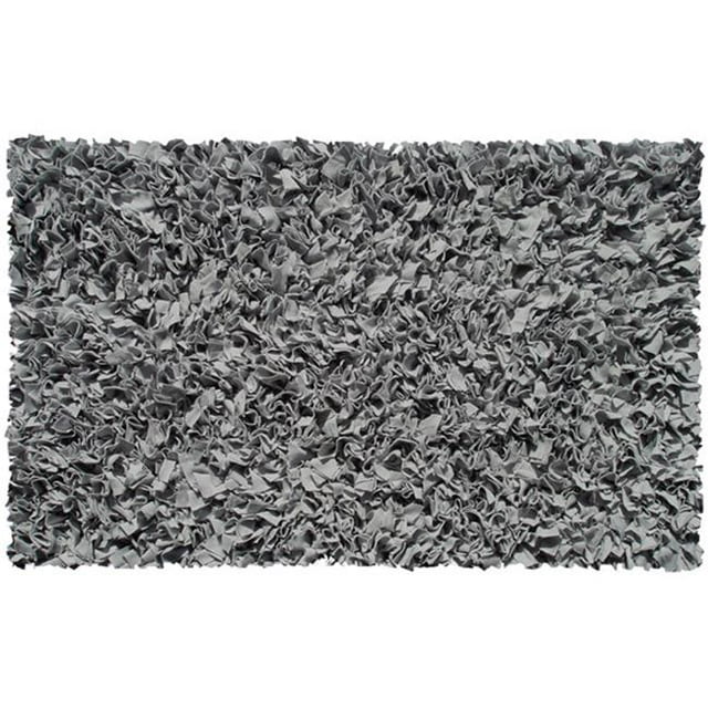 Shaggy Raggy Grey Rug