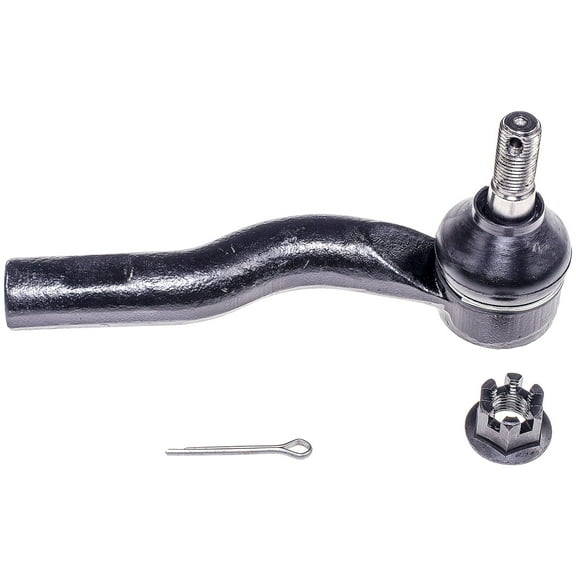 Dorman TO65032PR Front Right Outer Steering Tie Rod End for Specific Models, Black