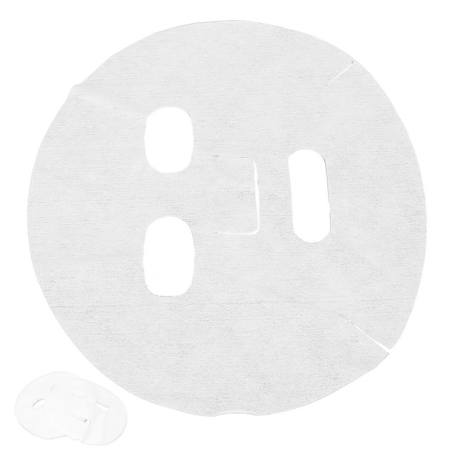 Feuille de Visage DIY, Papier Facial en Coton Portable Compact pour Femmes pour Salon de Beauté pour Compresse Humide