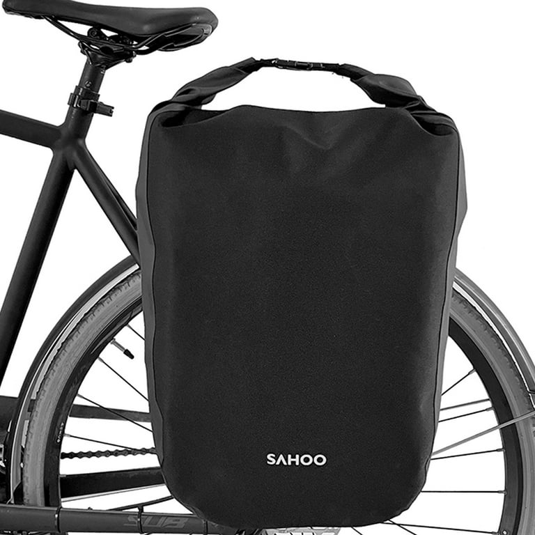 sak¡ SAHOO Rear Bike Bag 18L Capacity Pannier for Cycling Traveling