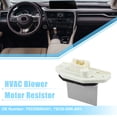 thumbnail image 2 of Unique Bargains HVAC Blower Motor Resistor AC Blower Control Module Fit for Acura CL 2001-2003 for Acura TL 1999-2003, 2 of 7