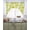 Yellow, variant on Farmhouse Daisy Swag Curtains for Living Room/Bedroom Windows, Spring Watercolor Yellow White Floral Beige Kitchen Curtains and Valances Set 36 Inch Length, Swags Valance Curtain Panels
