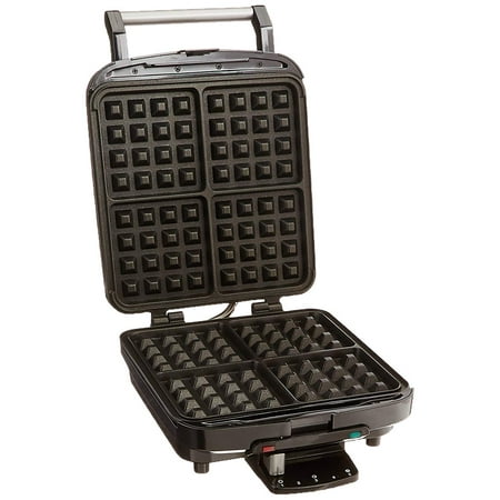 Cuisinart - 4-Slice Belgian Waffle Maker - Stainless Steel