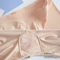 thumbnail image 2 of ¡Alta calidad! Pantalones de seguridad antideslizamiento y antienrollamiento de seda de hielo para mujer Leggings de talla grande de modal para mujer, 2 of 5