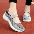 thumbnail image 2 of NOKIO Women'S Breathable Sports Sneakers Women'S Walking Shoes Women's Soft Orthopedic Shoes Breathable Woven Go Walking Slip On Foam Shoes Arch Support Hands Slip In Sneakers, 2 of 8