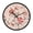 Flowers, variant on Indoor 12' Voice-Activated Luminous Decoration Wall Clock With LED Night Light Blue Roses