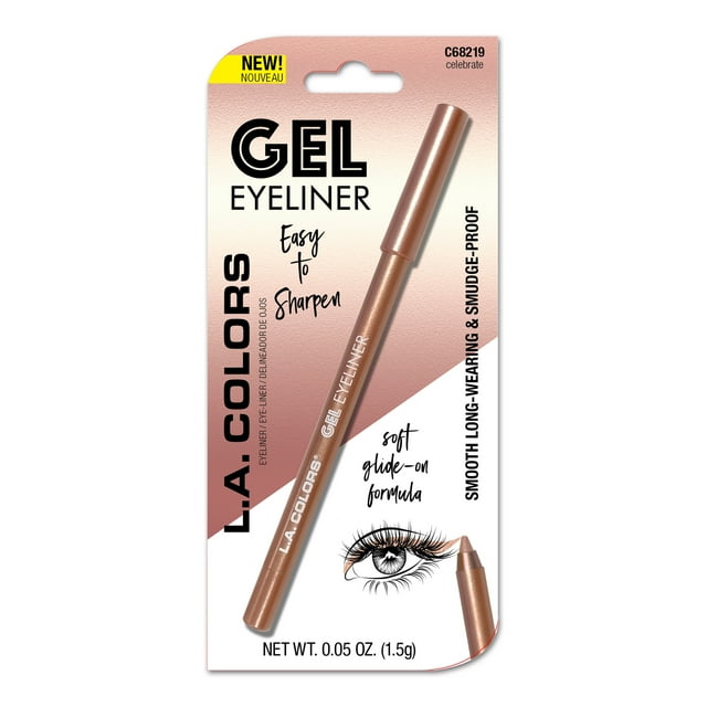 Delineador en gel para Ojos LA Colors Celebrate 1.5 g