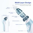 thumbnail image 3 of Nasal Aspirator, Portable Baby Nasal Aspirator, Baby Nose Suckers Automatic Nose Cleaner with 4 Silicone Tips for Newborns, Toddlers, 3 of 7