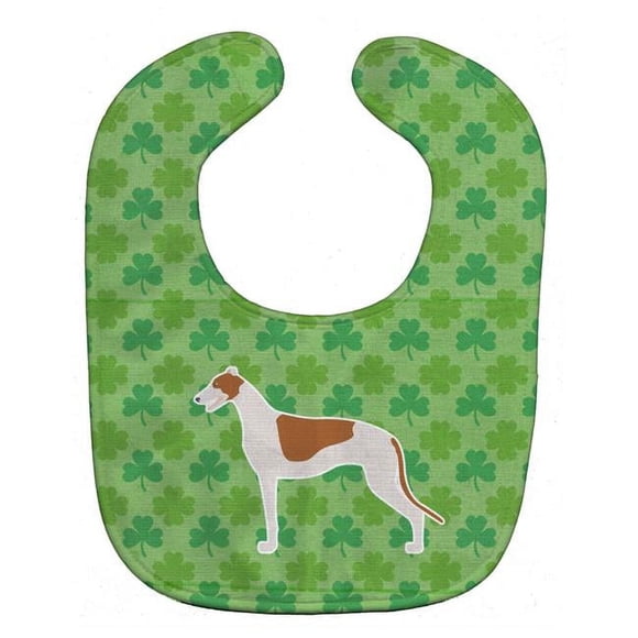 Carolines Treasures BB6410BIB Greyhound Shamrocks Baby Bib