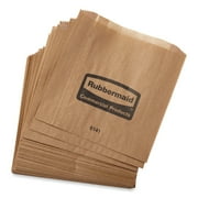 Rubbermaid Commercial Wax Bags For Sanitary Receptacle 250 Bags/CT 614100