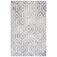 thumbnail image 2 of Safavieh Dip Dye Lairos Distressed Wool Area Rug, Gray/Ivory, 6' x 9', 2 of 11