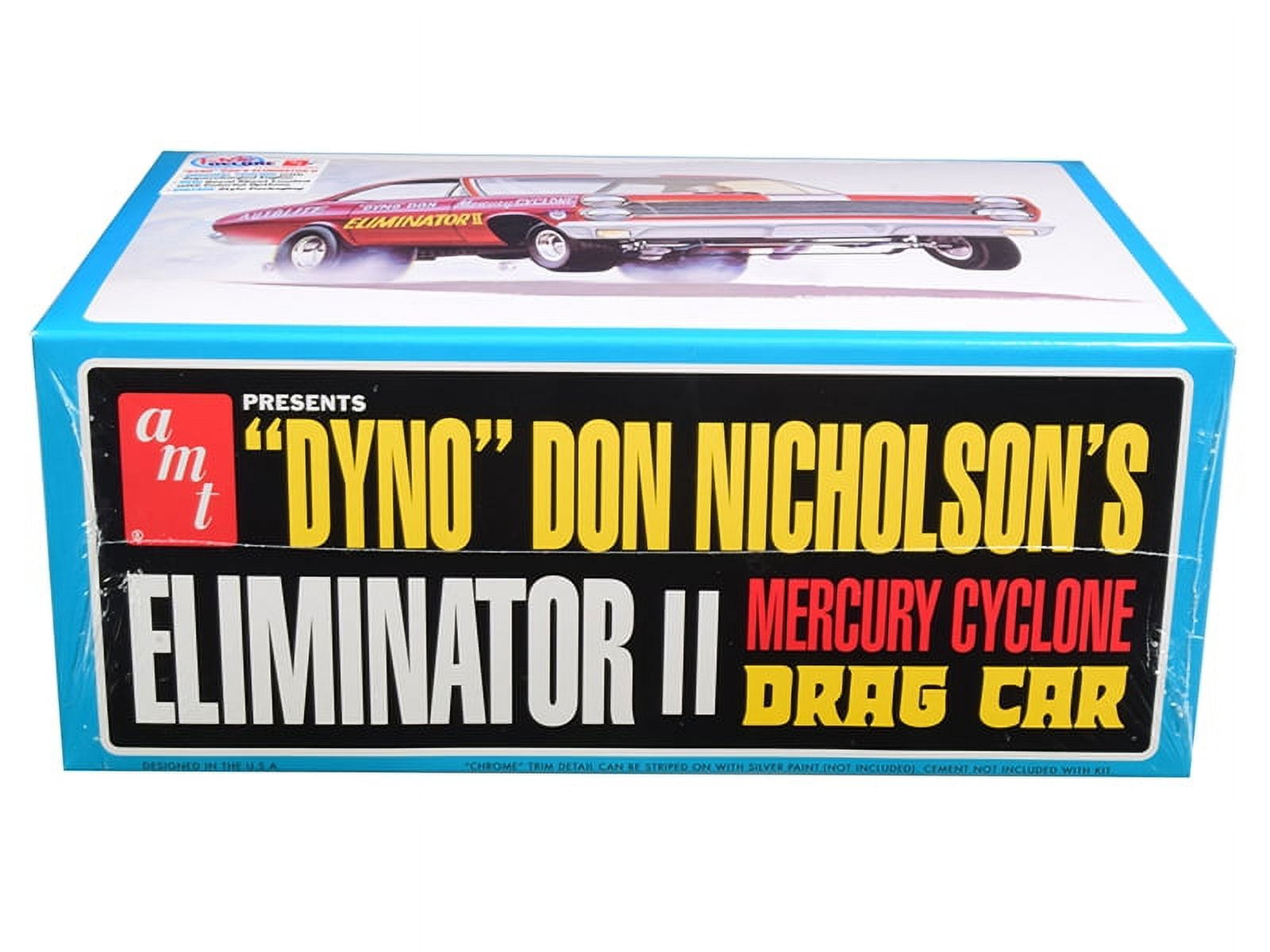 AMT 1151 1/25 1967 Dyno Don Mercury Cyclone Eliminator Ii Model Kit