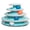 Blue, variant on Tower of Tracks Cat Toy  3-Level Track Tower with 6 Balls, Interactive Cat Toy for Indoor Enrichment
