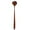 Brown,1 Pcs, variant on 1Pieces Korean Style Wooden Long Spoon, 10.9 inch 100% Natural Wood Long Handle Round Spoon, Kitchen Tool for Soup, Cooking, Blender (Brown)