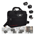 thumbnail image 2 of Funda Protectora Impermeable Negra Tejido Oxford para Portátil 15.6" con Bolsillos Eo Safe Imports Negro, 2 of 5