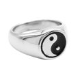 thumbnail image 3 of 4x Taoísta Retro Taoísta Lucky Band Gift Bagua Sunnimix  Anillo de dedo retro de Tai Chi, 3 of 8