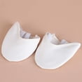 thumbnail image 2 of Zapatillas de baile de media suela para mujer, ejercicio suave, gimnasia rítmica, zapatillas, antideslizantes, zapatos de danza del vientre para adultos (blanco, L), 2 of 5