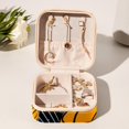 thumbnail image 6 of Basketball Travel-Portable Square Jewelry Organizer Storage Box - Rings, Earrings, Necklaces, and Bracelets Holder for Girls and Women, 6 of 6