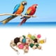 thumbnail image 4 of Parrot Sepak Takraw Toy alivia la ansiedad decoración segura colorido loro juguete para masticar para pájaros ANGGREK Otros, 4 of 8